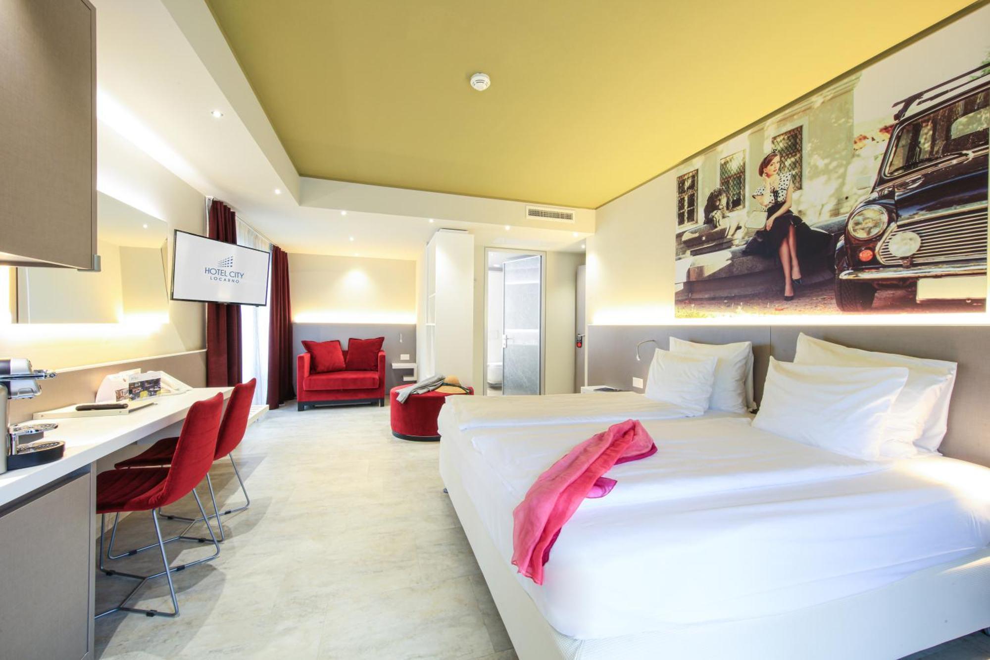 Hotel City Locarno Eksteriør billede