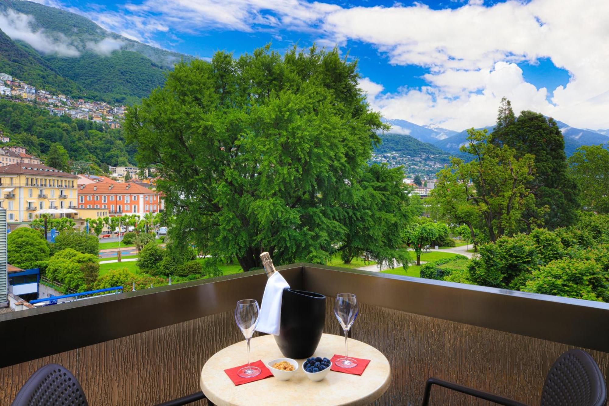Hotel City Locarno Eksteriør billede