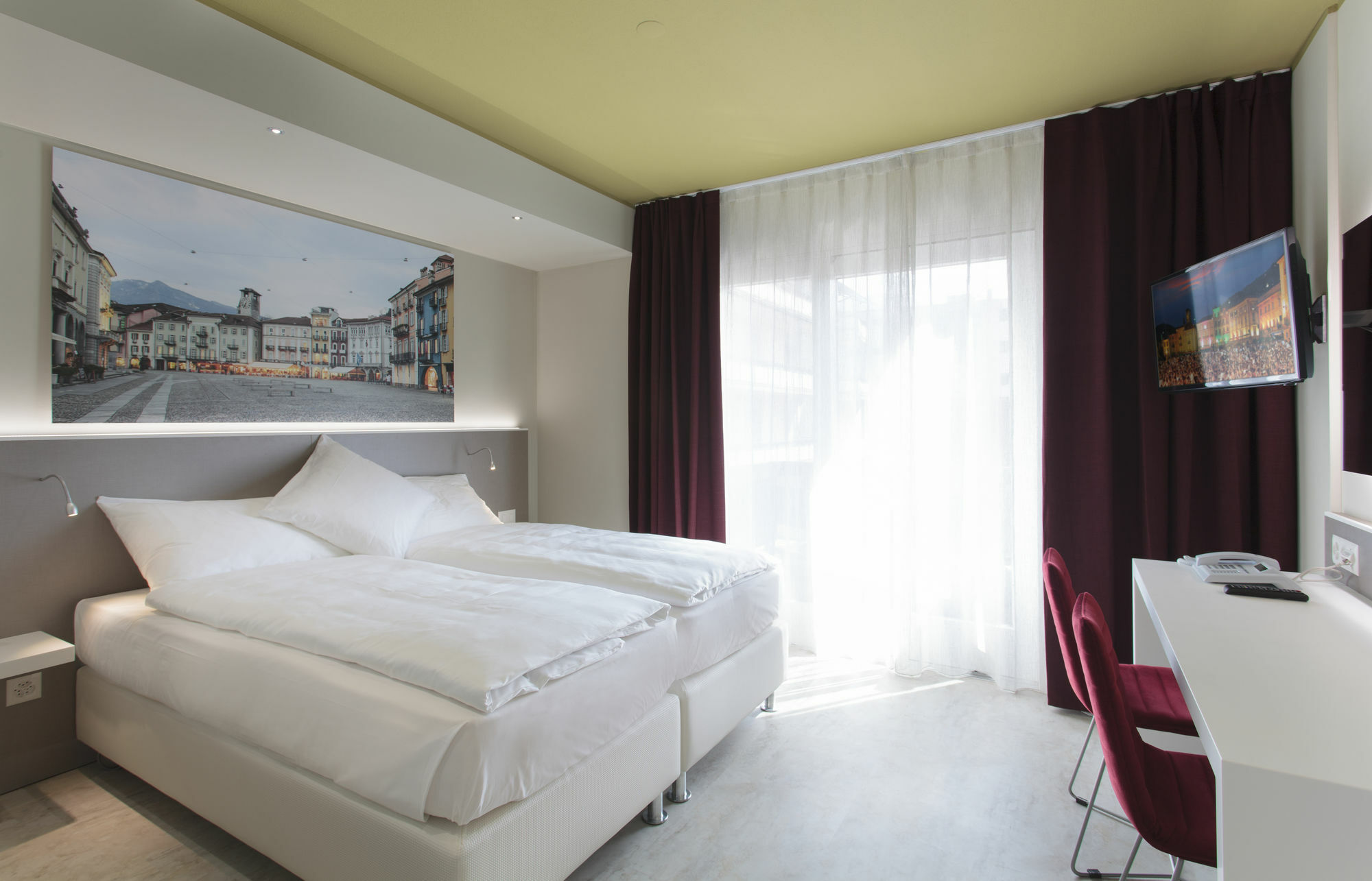 Hotel City Locarno Eksteriør billede